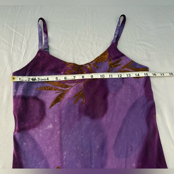 Purple Floral Maxi Dress - Picture 7 of 10